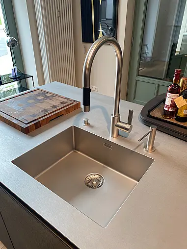 SieMatic Design Küche Insel + Hochschrankzeile