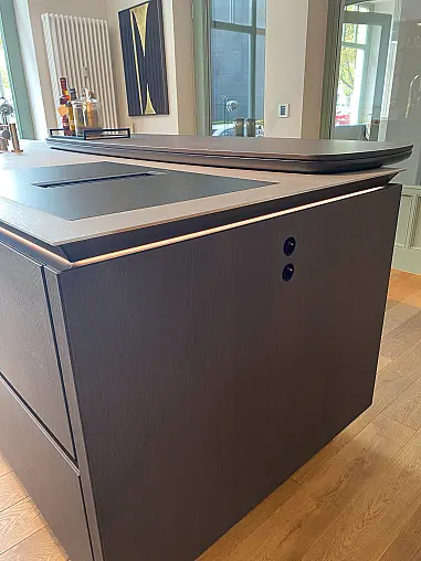 SieMatic Design Küche Insel + Hochschrankzeile