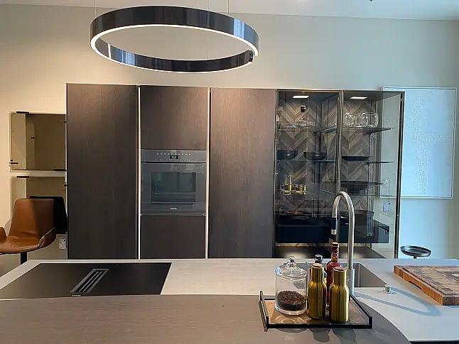 SieMatic Design Küche Insel + Hochschrankzeile