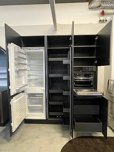 neo exclusive, Grifflos, Touch, Glas exclusive Arbeitsplatte