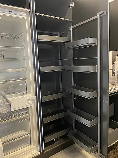 neo exclusive, Grifflos, Touch, Glas exclusive Arbeitsplatte