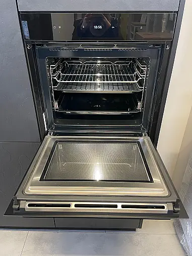 neo exclusive, Grifflos, Touch, Glas exclusive Arbeitsplatte