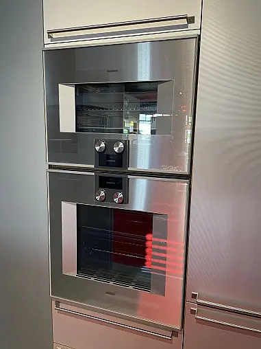 Backofen Serie 400, Edelstahl-hinterlegte Vollglastür, Türanschlag Rechts,