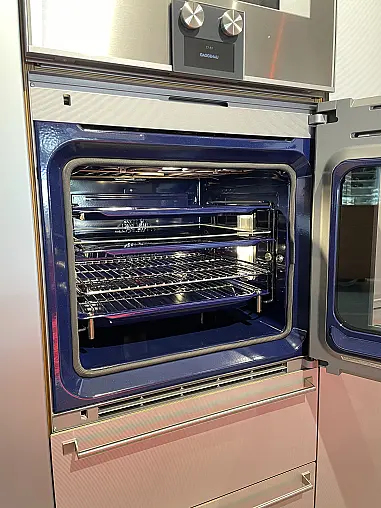 Backofen Serie 400, Edelstahl-hinterlegte Vollglastür, Türanschlag Rechts,