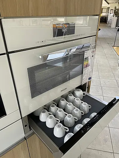 Wämeschublade, Einbau Speisen u. Geschirrwärmer, Höhe 141mm, Brillantweiss, ohne Kombidampfbackofen