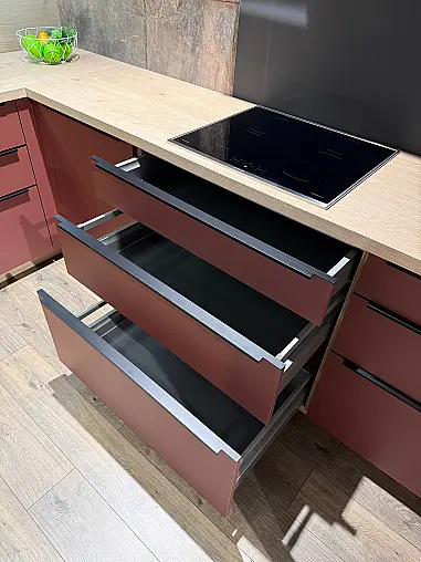 Moderne L-Form Küche mit Gorenje Geräten