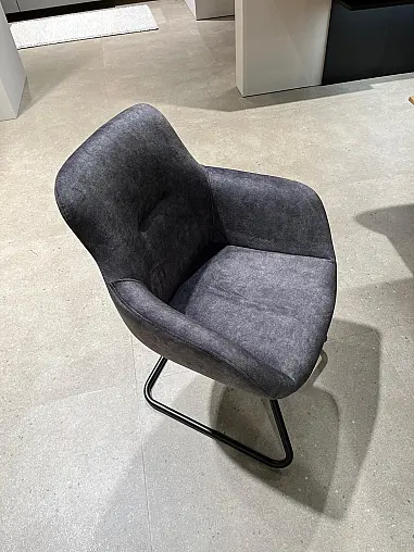 Exklusives Esszimmer inklusive Tisch - 6  Stühle - Hängeschränke und Regalböden inkl. LED-Beleuchtung - Messestück wieder original verpackt