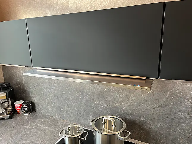 Hochwertige Nobilia Küche Model Senso Schwarz Anti Finger Print