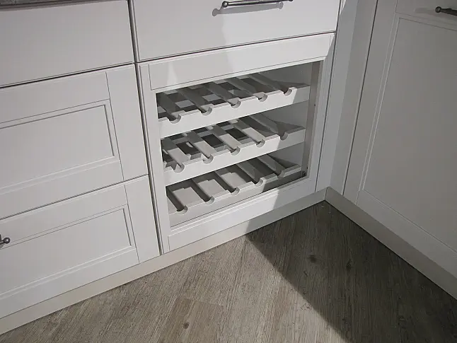Landhausküche Echtholz lackiert