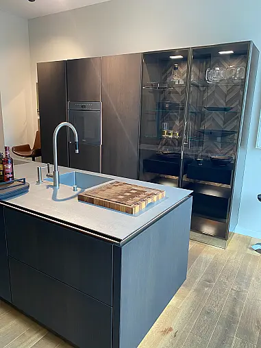 SieMatic Design Küche Insel + Hochschrankzeile
