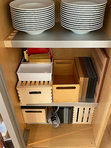 Werkschrank Eiche 70cm breit mit viel Zubehör