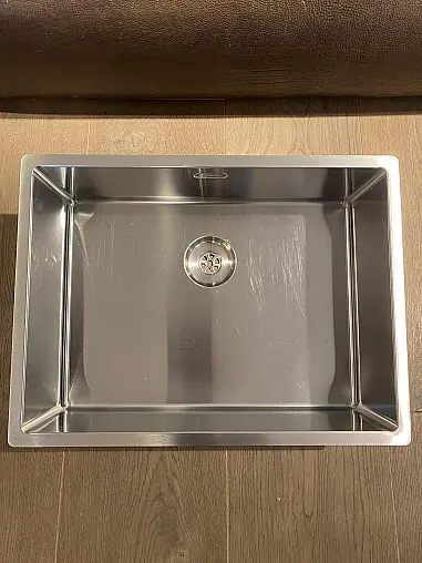 Einbauspüle Edelstahl 55cm