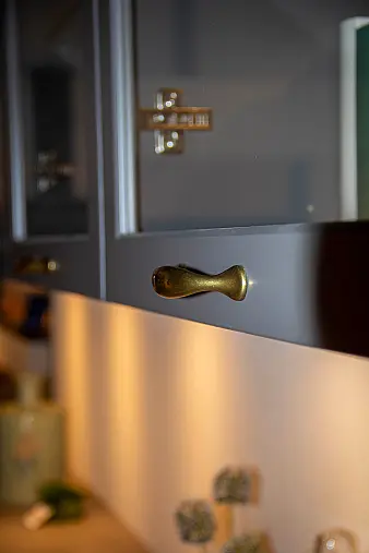 Moderne Landhausküche inkl. Beleuchtung