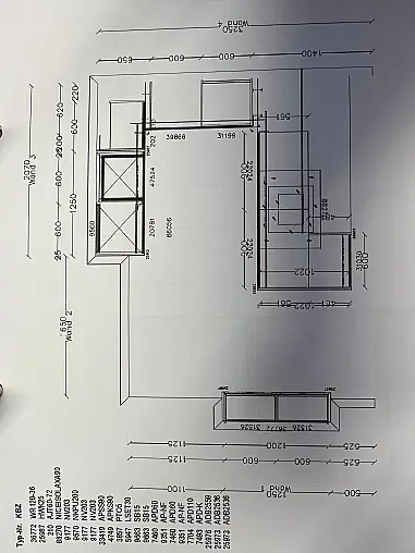 Weiße Grifflosplanung in Matt Lack