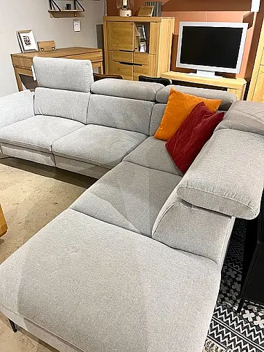 Ecksofa KLIER:CONCEPT NO-06 mit motorischer Sitzverstellung