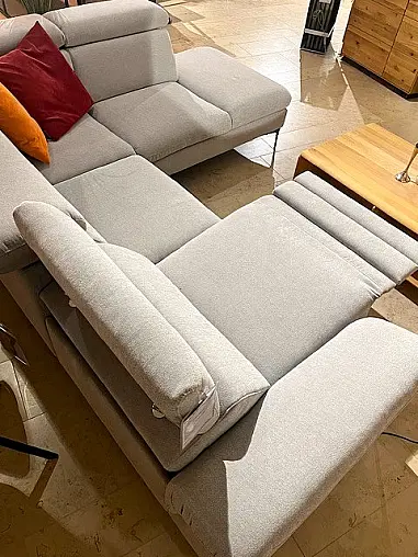 Ecksofa KLIER:CONCEPT NO-06 mit motorischer Sitzverstellung