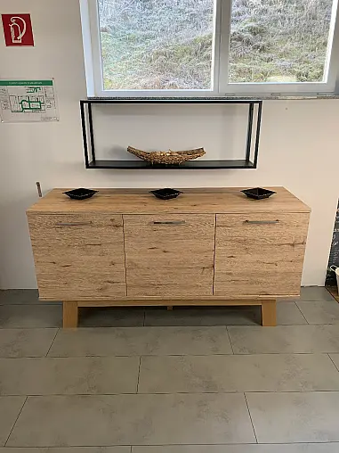Sideboard Nolte A19 Artwood 22W Kunststoff, Wildeiche rustikal (Ausstellungsstück)