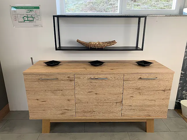 Sideboard Nolte A19 Artwood 22W Kunststoff, Wildeiche rustikal (Ausstellungsstück)