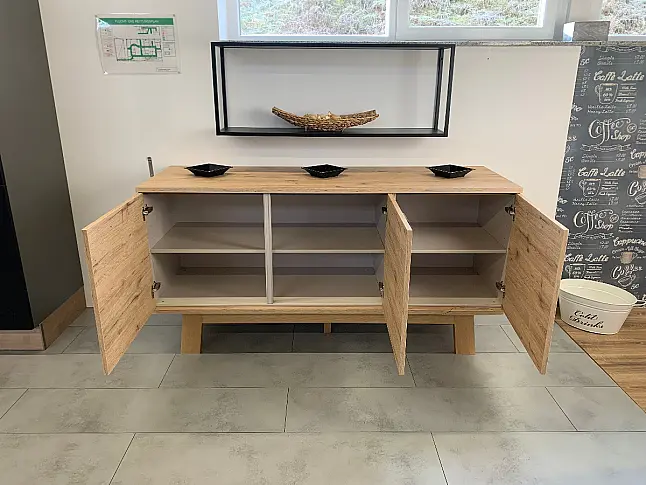 Sideboard Nolte A19 Artwood 22W Kunststoff, Wildeiche rustikal (Ausstellungsstück)