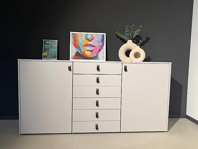 Nobilia Sideboard in Seidengrau supermatt