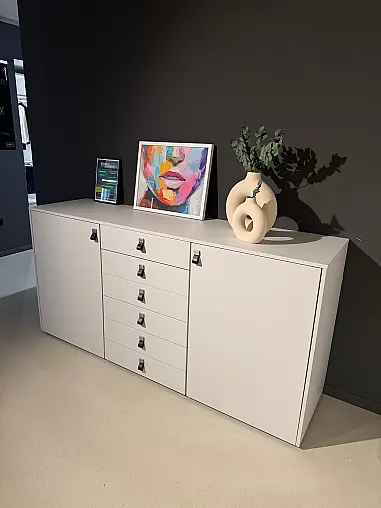Nobilia Sideboard in Seidengrau supermatt