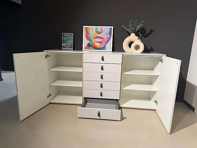 Nobilia Sideboard in Seidengrau supermatt