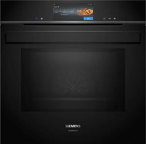 Einbau-Backofen mit Mikrowellen- und Dampffunktion 60 x 60 cm Matt schwarz