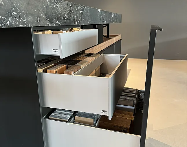 Poggenpohl Küche Plus Modo TMN Schwarz Softmatt - Thumbnail 12