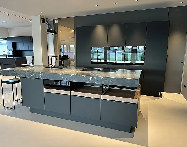 Poggenpohl Küche Plus Modo TMN Schwarz Softmatt - Thumbnail 2