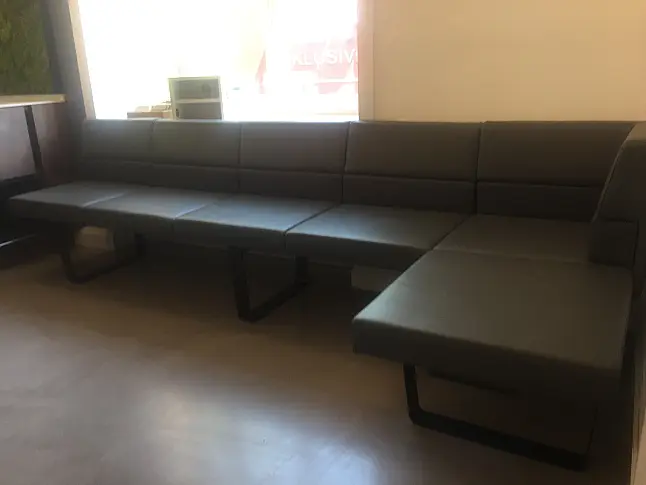 KFF - Sofa BENCH in Leder Belo Horizonte - Super Preisreduktion /NOCHMALS REDUZIERT