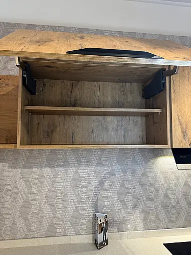 Moderne Designküche in Aqua &amp; Eiche zum Sonderpreis!