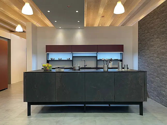 neo SLATE , Pure Eleganz, absolut hochwertig,  Glas exlusive Arbeitsplatte