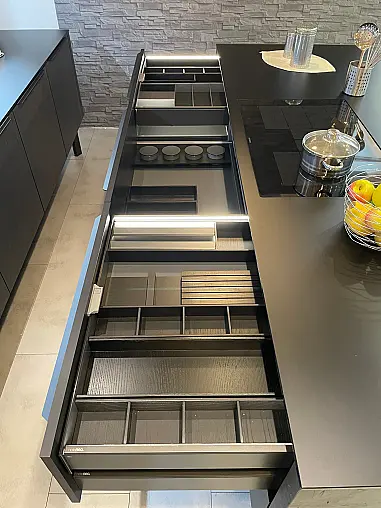 neo SLATE , Pure Eleganz, absolut hochwertig,  Glas exlusive Arbeitsplatte