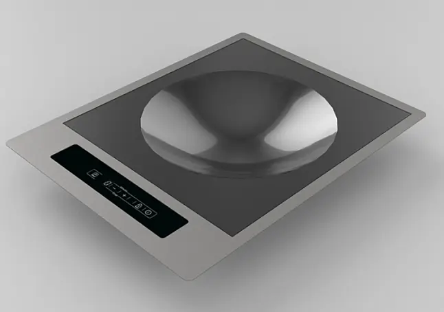 induktions Wokkochfeld inkl Wok 38 cm, originalverpackt