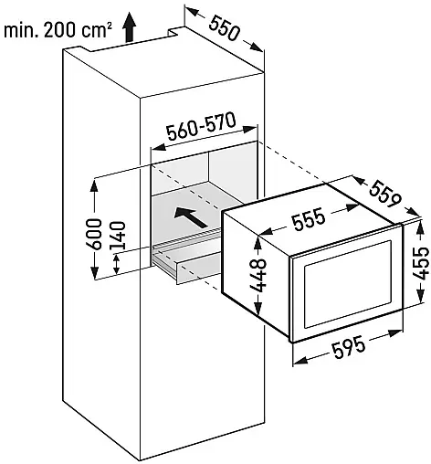 Liebherr WKEgb582-26, Weinklimaschrank