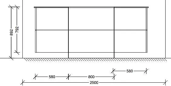 Wohnküche mit exklusivem Keramikblock