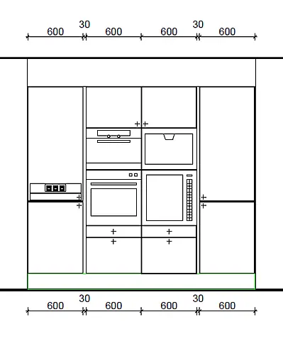 MIT MIELE Pyrolyse-Backofen, Kombidampfgarer mit Mikrowelle, Kaffeeautomat &amp; XXL Geschirrspüler! berbel Muldenlüfter mit permalyt &amp; Teppan | Kühlschrank mit Frische-Schubladen &amp; Multi-Switch: unten Kühlen und Gefrieren möglich! | 2-Zonen-Weinklimaschrank