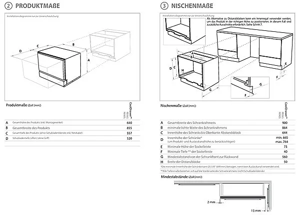Kühlschublade Multi-Temperatur 90cm breit