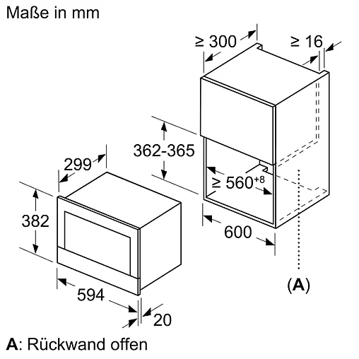 iQ700, Einbau-Mikrowelle, Edelstahl