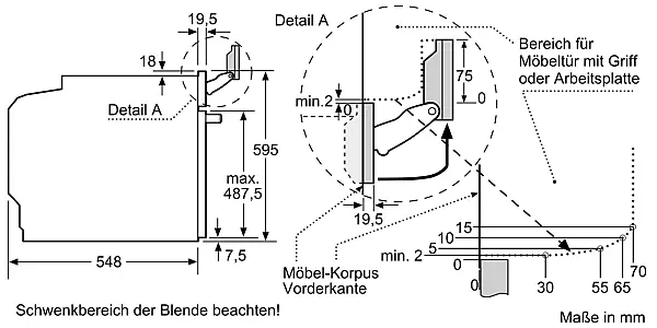 Serie 8, Einbau-Dampfbackofen, 60 x 60 cm