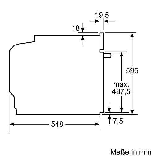 iQ700, Einbau-Backofen mit Mikrowellenfunktion, 60 x 60 cm, Schwarz, Edelstahl