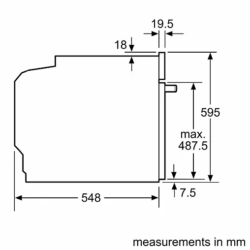 iQ700, Einbau-Backofen, 60 x 60 cm, schwarz
