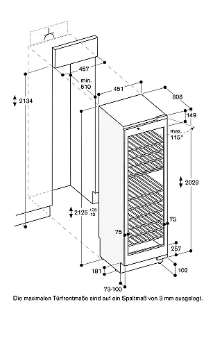 Vario Weinklimaschrank