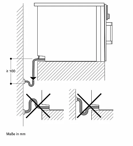 Dampfbackofen 60 cm Rechtsanschlag