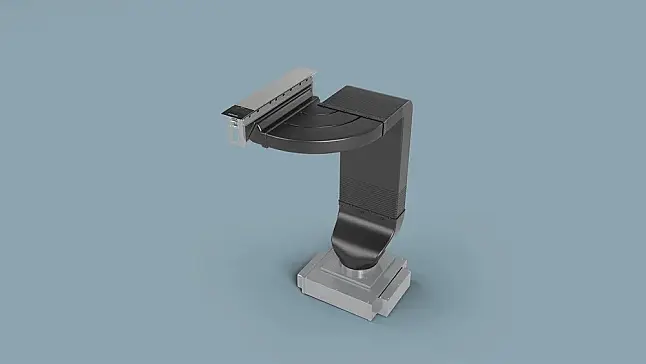 Kombination aus Tischlüftung und zwei Dominokochstellen Induktion 30 cm