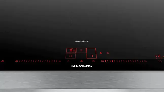 SIEMENS Induktionskochfeld schwarz 80 cm Facette