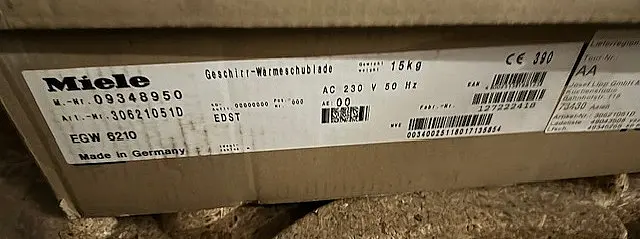 Wärmeschublade