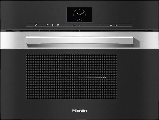 Miele Dampfgarer mit Mikrowelle obsidianschwarz oder in Edelstahl