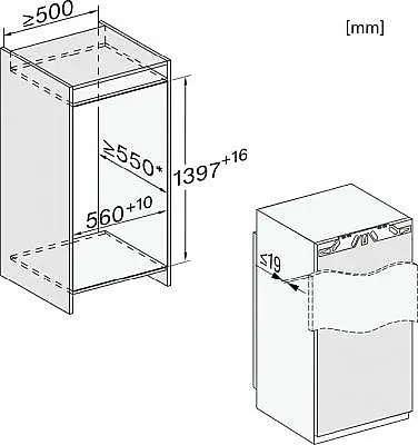 Einbaukühlschrank