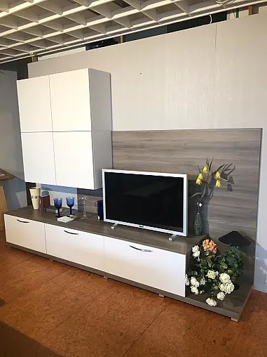 moderne Wohn-/Anbaukombination Kristall Mattlack